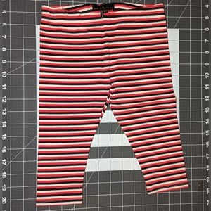 NWOT Nicole Miller Kids striped leggings girls size 4T